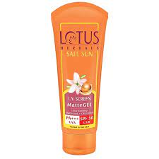 Lotus Herbals Safe Sun UV Screen Matte G