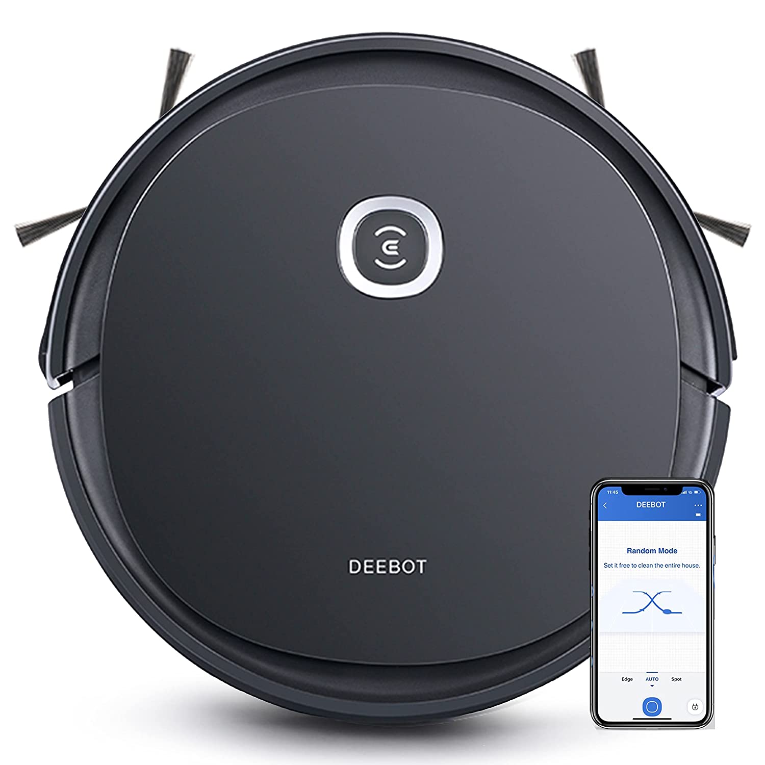 ECOVACS DEEBOT 2-in-1 Robotic Vacuum Cle