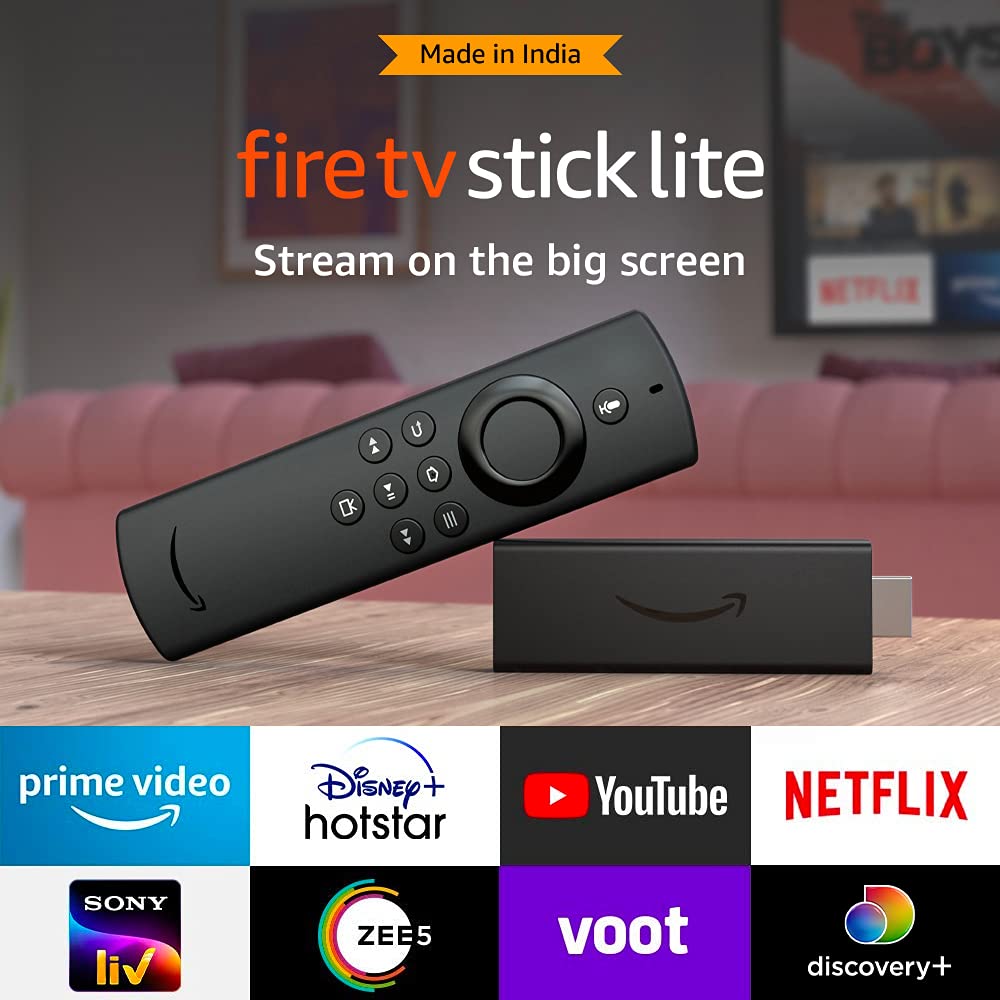 All-new Fire TV Stick Lite with Alexa Vo