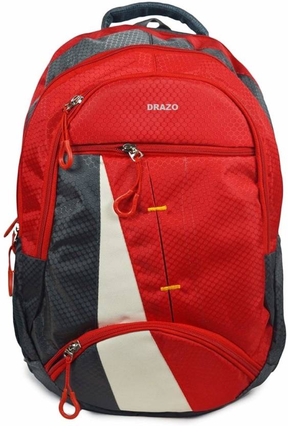 DRAZO DRZO NAZE RED 30 L Backpack RED - 