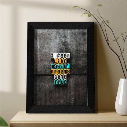 SAF Motivational quotes UV textured Wall