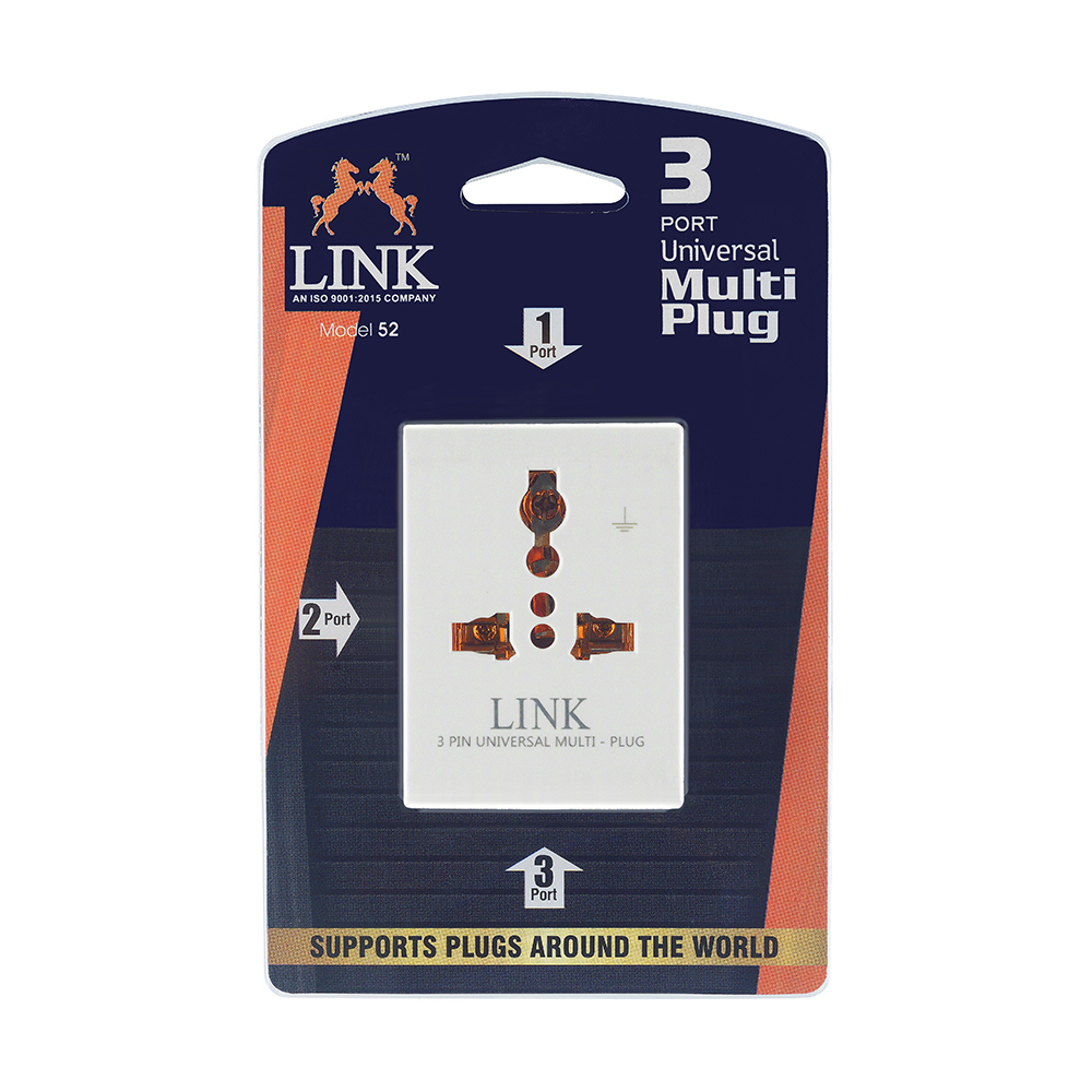 Link 52 Travel Multi Plug