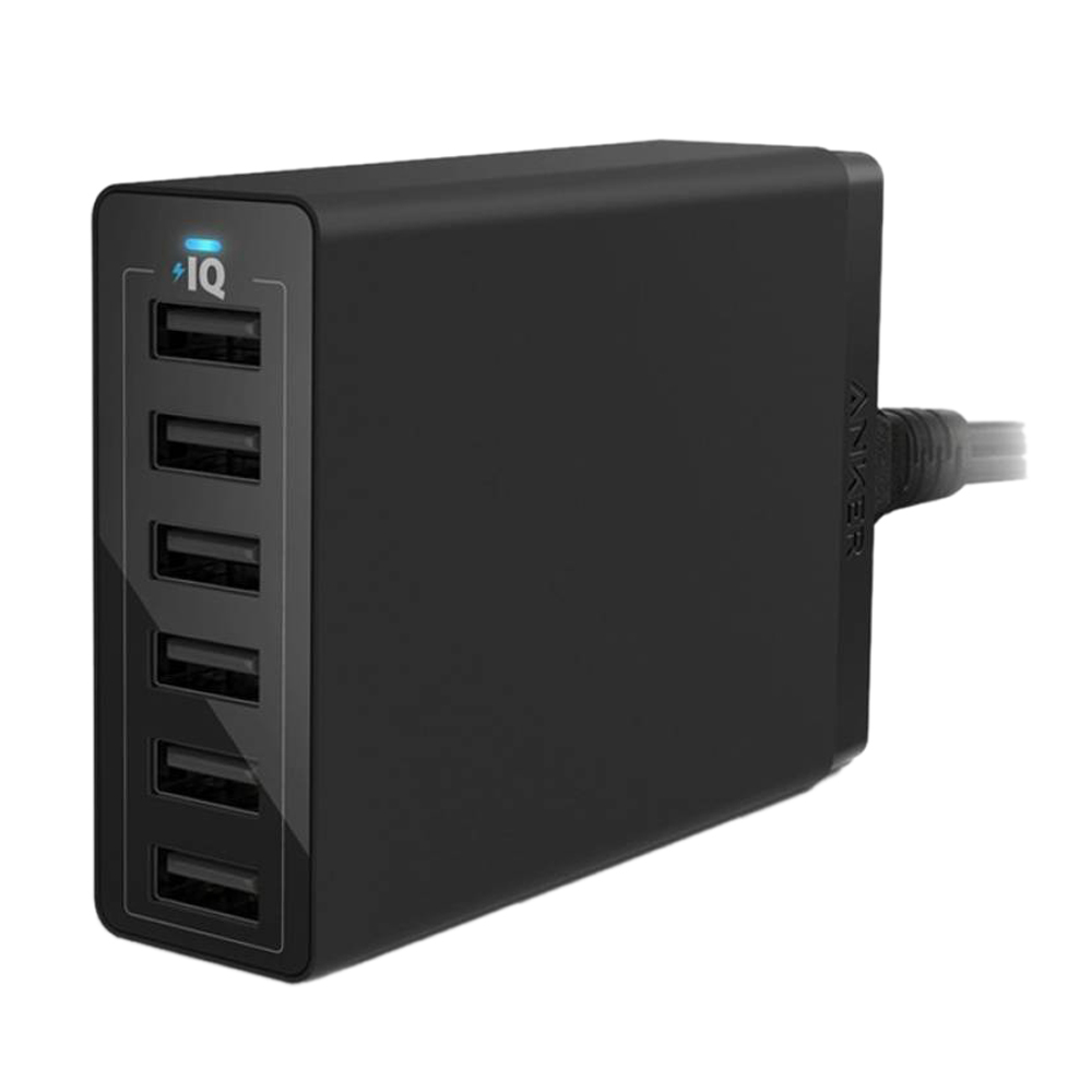 Anker A2123Y11 60 Watts 6 USB Ports Trav