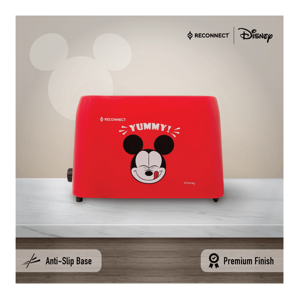 Reconnect Mickey 2-Slice Pop-up Toaster 