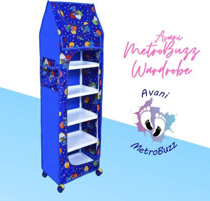 Avani MetroBuzz 6 Shelves Wardrobe Almir