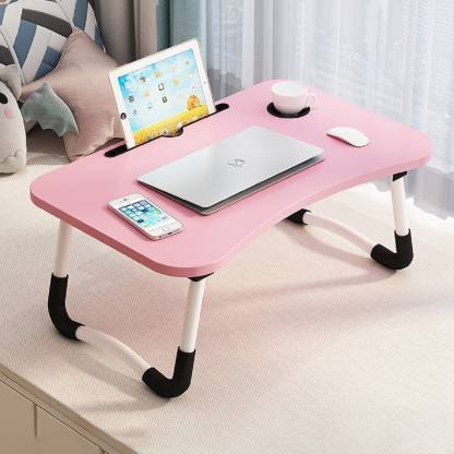 RADHE SALES Foldable Wooden Laptop Desk 