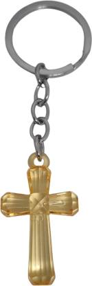 BLESSINGS Transparent Yellow Cross Key C