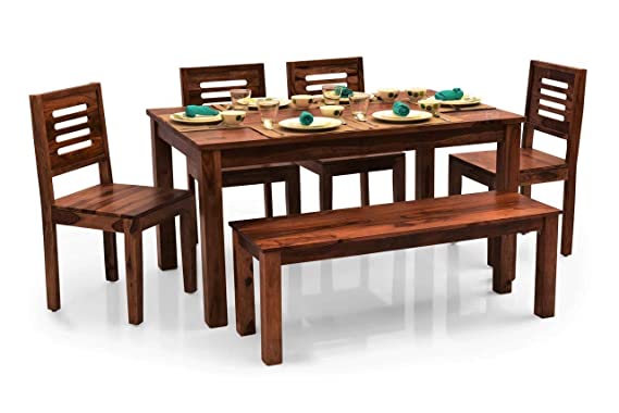 Deko Style Solid Wooden Dining Table 6 S